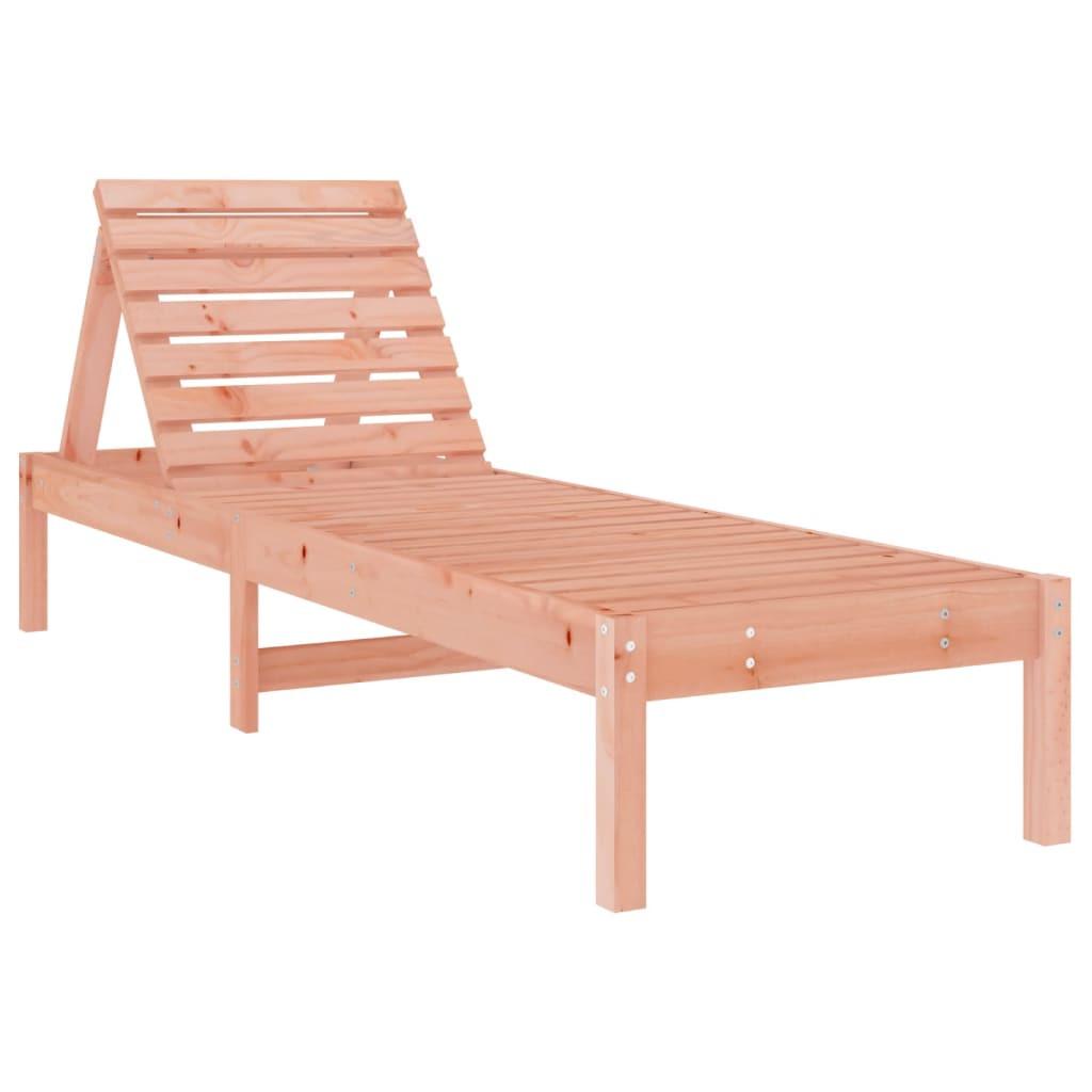 VidaXL Chaise longue bois de douglas  