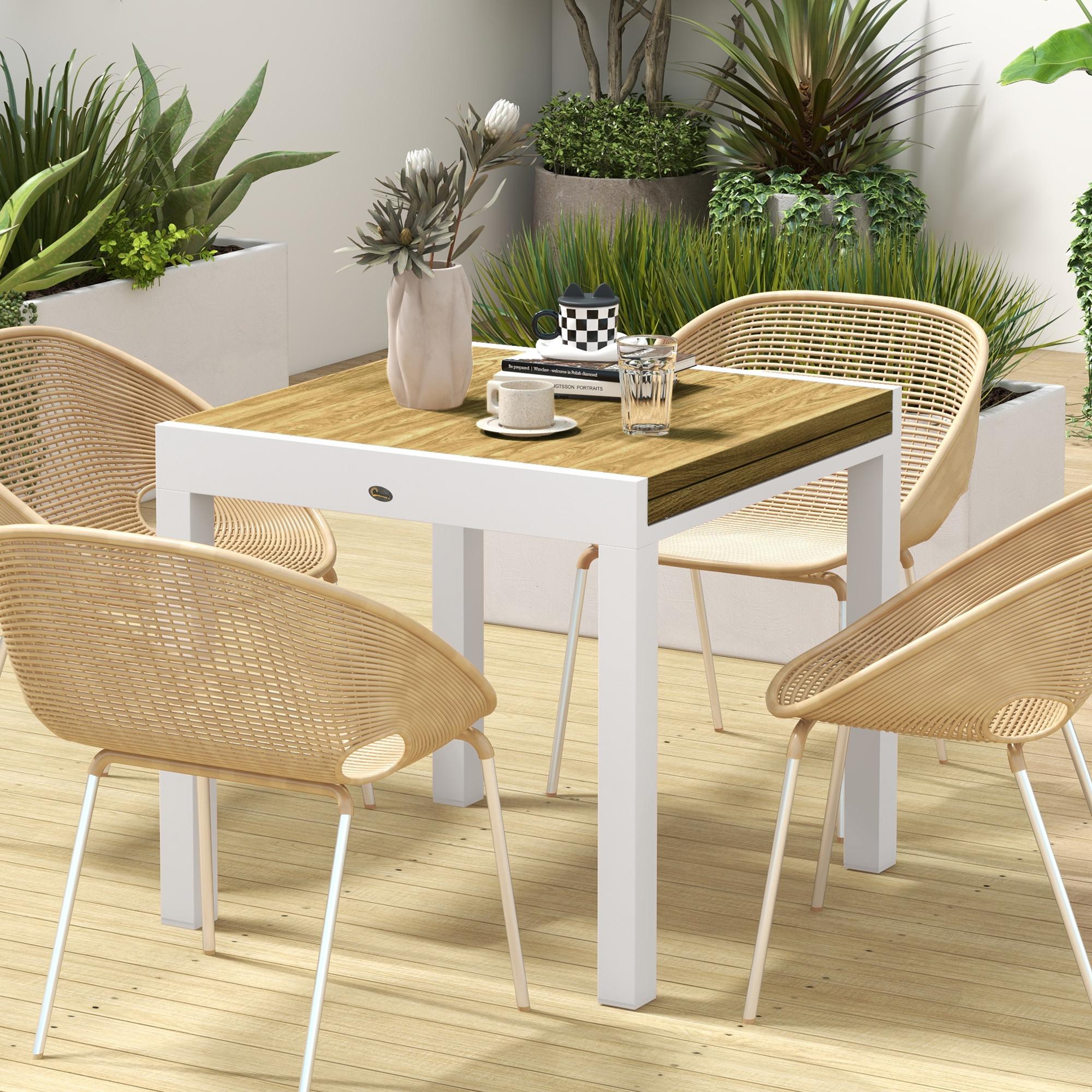 Outsunny Table de jardin  