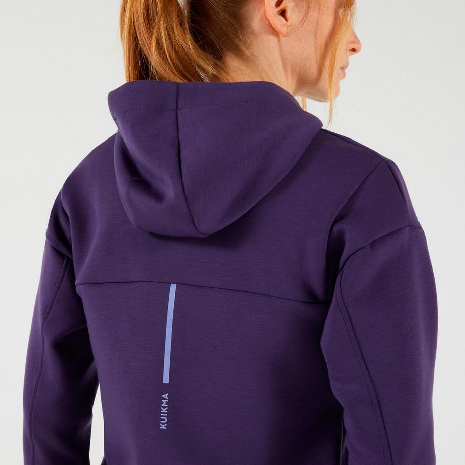 KUIKMA Sweat-shirt tennis à capuche et demi-zip  