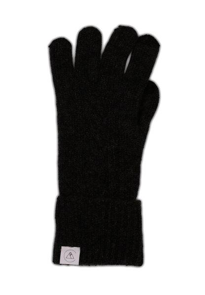 CASH-MERE.CH Guanti in Cashmere a Treccia  