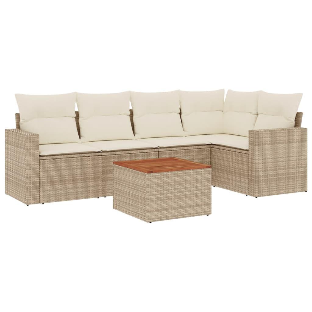 VidaXL Garten sofagarnitur poly-rattan  