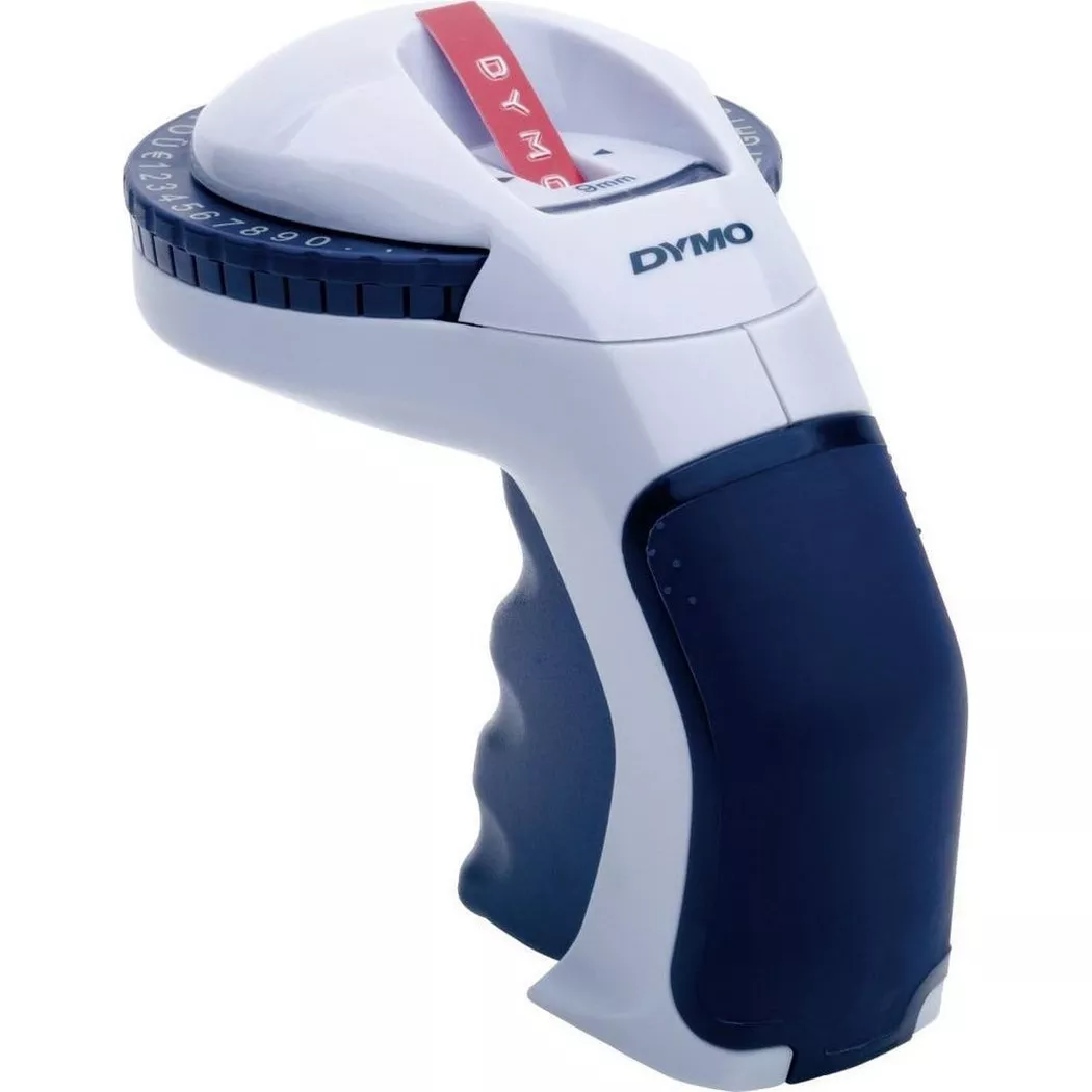 Dymo – Beschriftungsgerät Omega, Blau