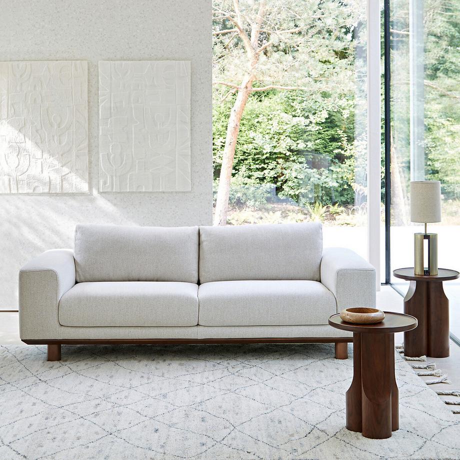 AM.PM Bout de canapé noyer et placage noyer  