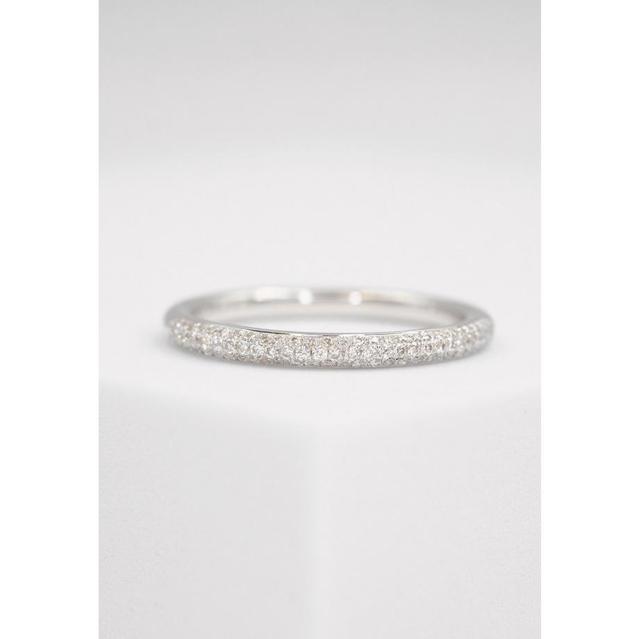 MUAU Schmuck  Ring Diamant 0.25ct. Weissgold 750 