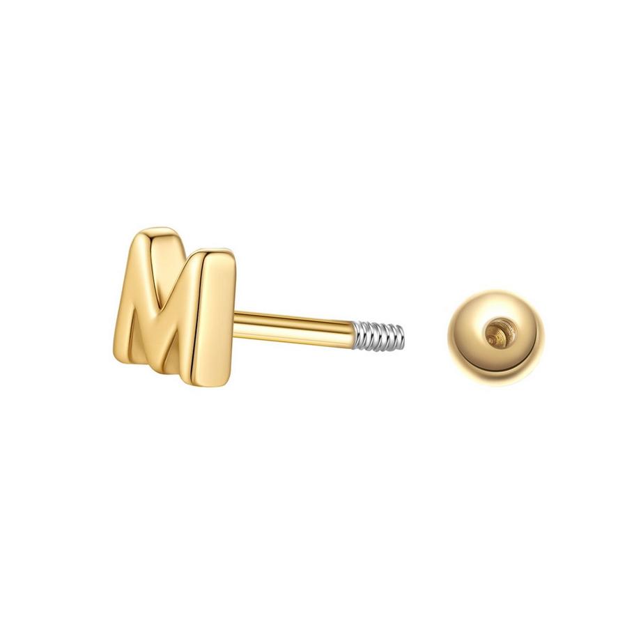 Glanzstücke München  Piercing Buchstabe M 