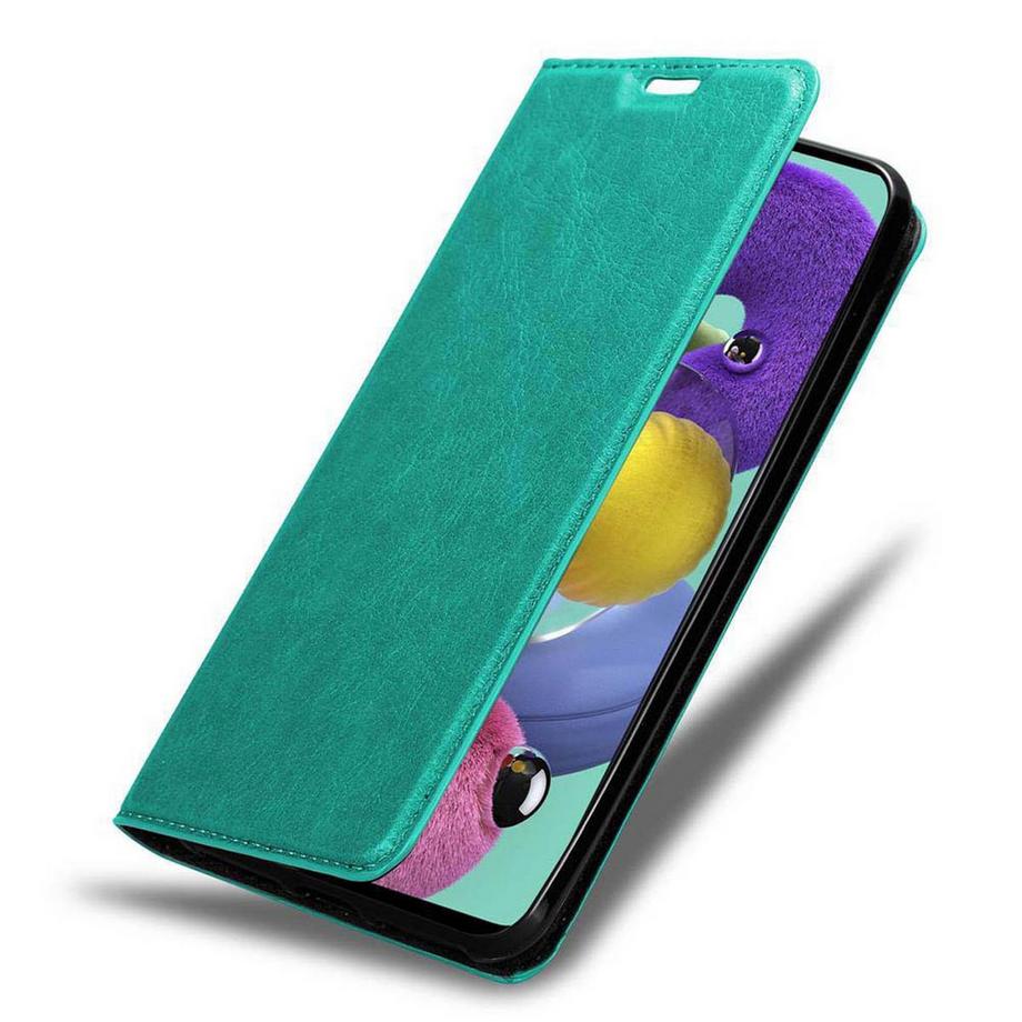 Cadorabo  Housse compatible avec Samsung Galaxy A51 4G / M40s - Coque de protection avec fermeture magnétique, fonction de support et compartiment pour carte 