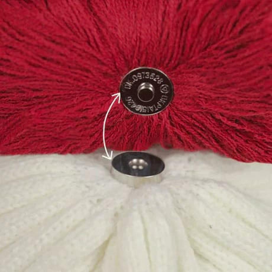 CABAIA IRISH COFFEE Beanie mit austauschbaren Pompons  