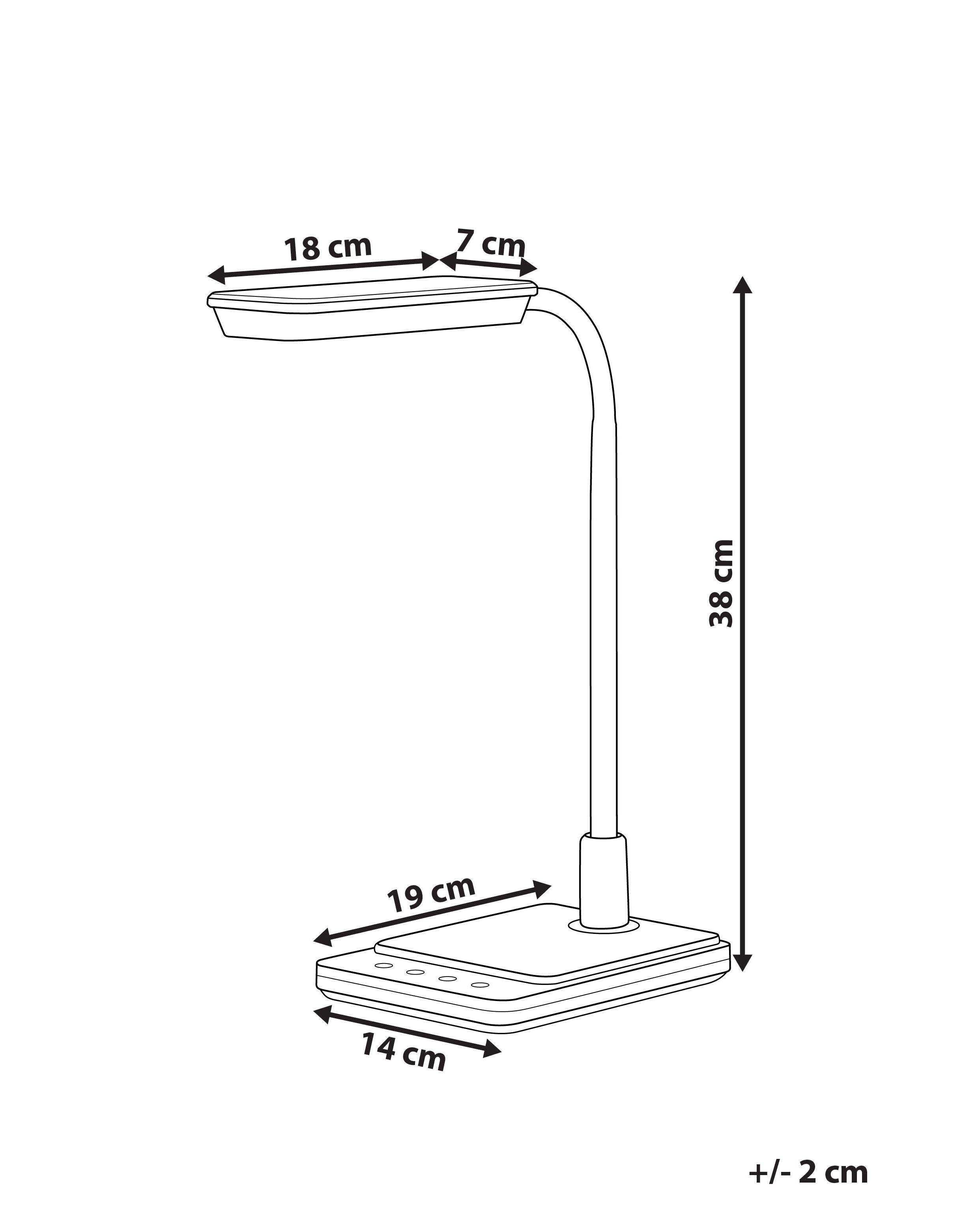 Beliani Lampe de bureau en Matière synthétique Moderne CENTAURUS  