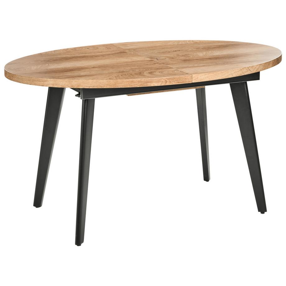 Beliani Tavolo da pranzo estensibile en Fibra a media densità (MDF)  DUTTON  