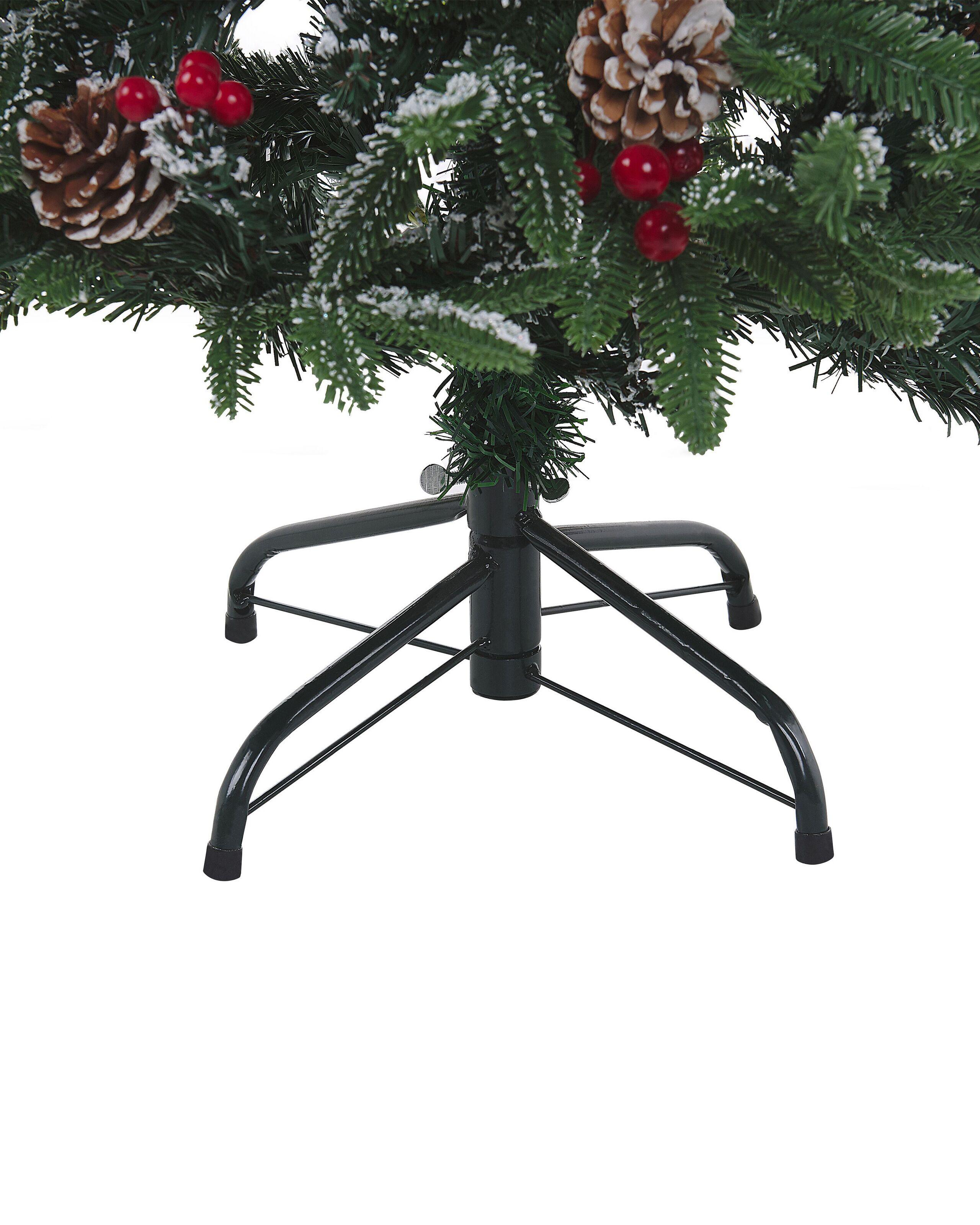 Beliani Sapin de Noël artificiel en PVC Traditionnel DENALI  