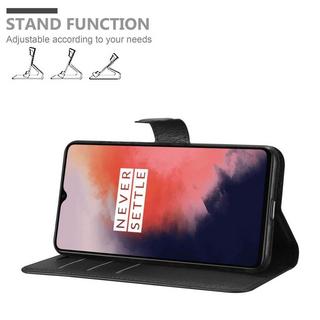 Cadorabo  Hülle für OnePlus 7T Standfunktion, Kartenfach 