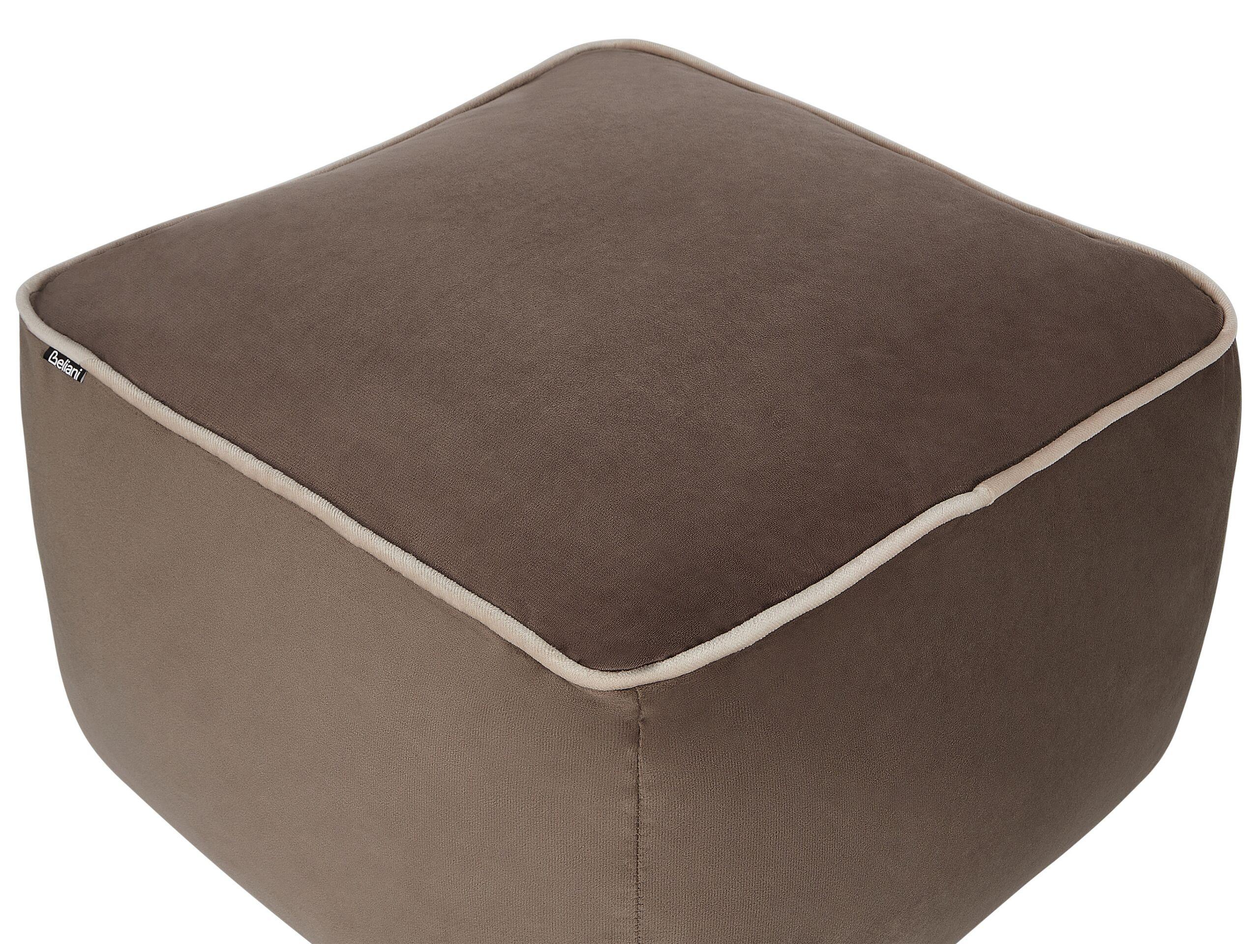 Beliani Pouf en Velluto Classico DAREYN  