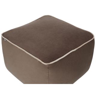 Beliani Pouf en Velluto Classico DAREYN  