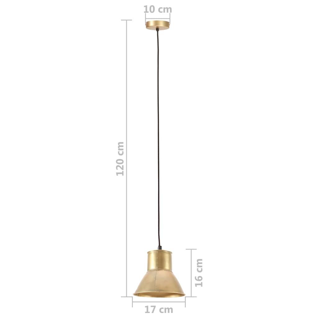 VidaXL Lampe suspendue fer  