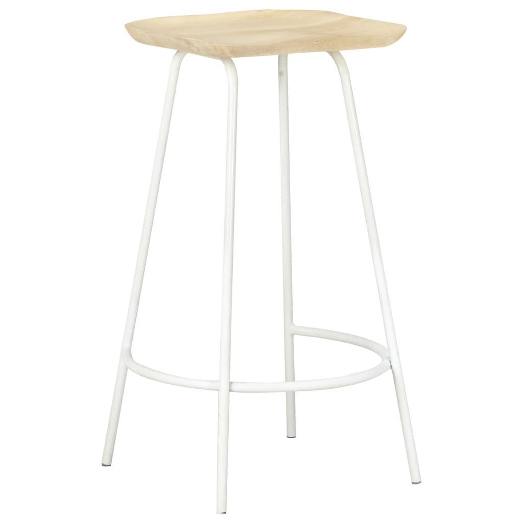 VidaXL Tabouret de bar bois  