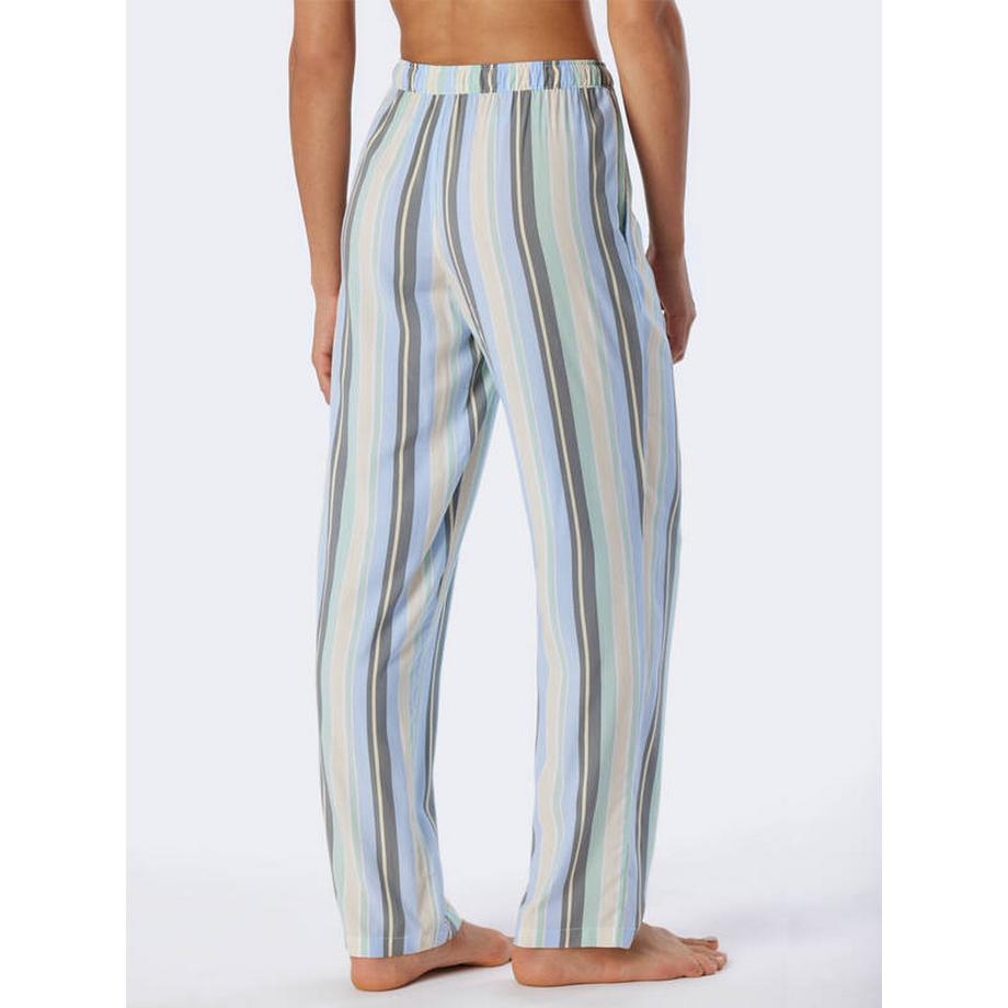 Schiesser Pantalon Lounge Rayé en Viscose  