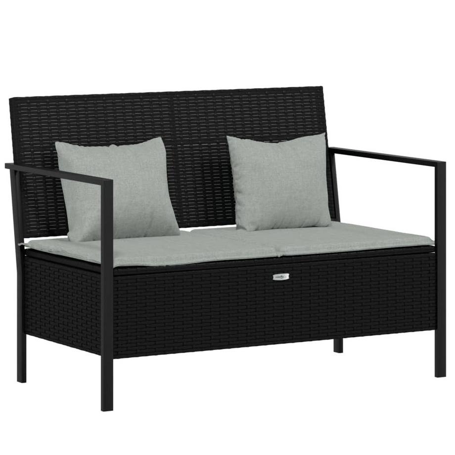 Gartenbank poly-rattan
