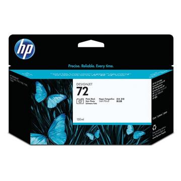 HP Tintenpatrone 72 photo schwarz C9370A DesignJet T1100 130ml