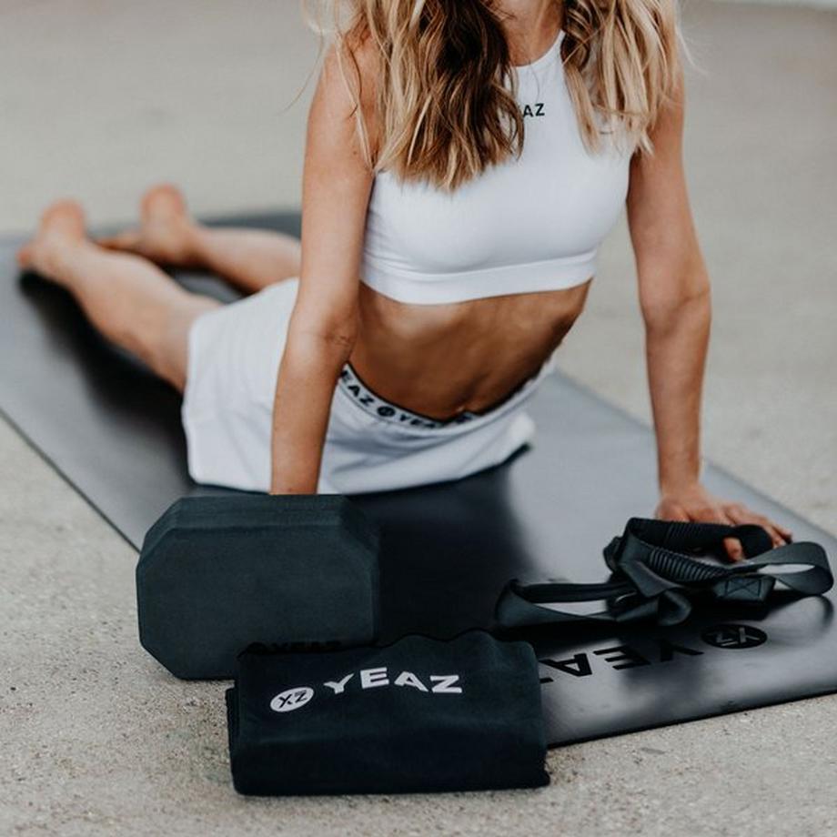 YEAZ  SOUL MATE Serviette de yoga - onyx shadow 