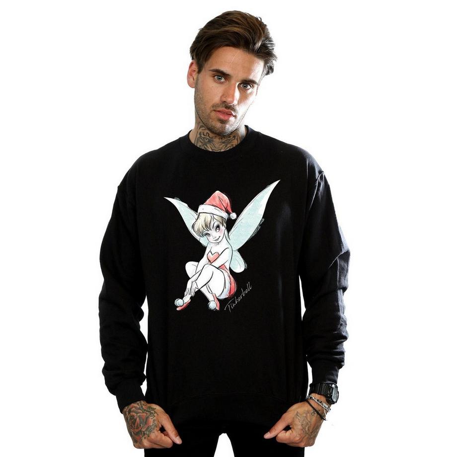 Disney Fairy Grafikdruck Sweatshirt  