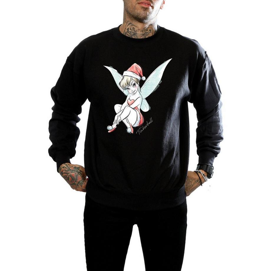 Disney Fairy Grafikdruck Sweatshirt  
