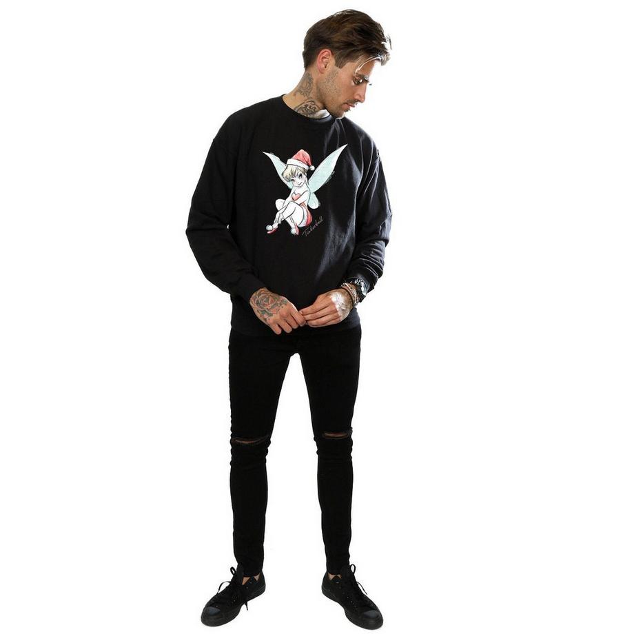 Disney Fairy Grafikdruck Sweatshirt  