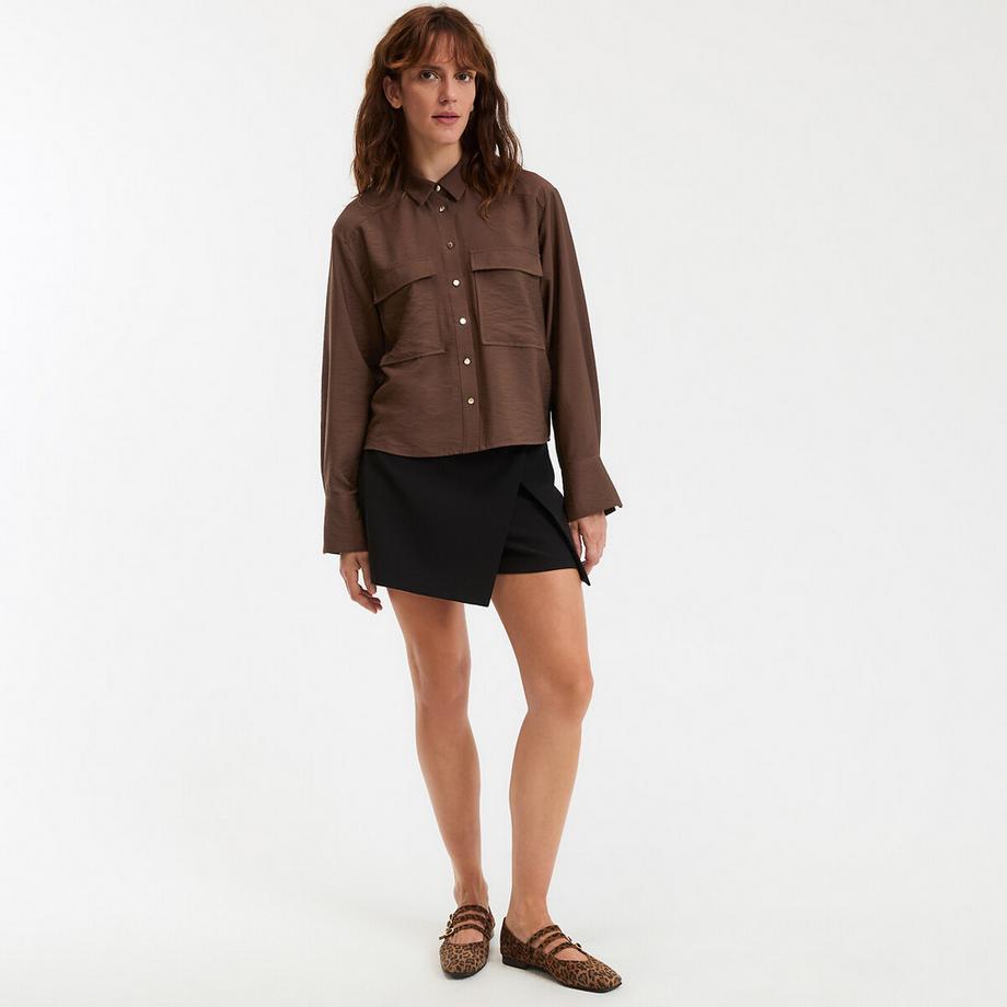 La Redoute Collections Kurzes lockeres Hemd  