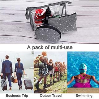 Only-bags.store Wasserdichte Reise Kosmetiktaschen Set  