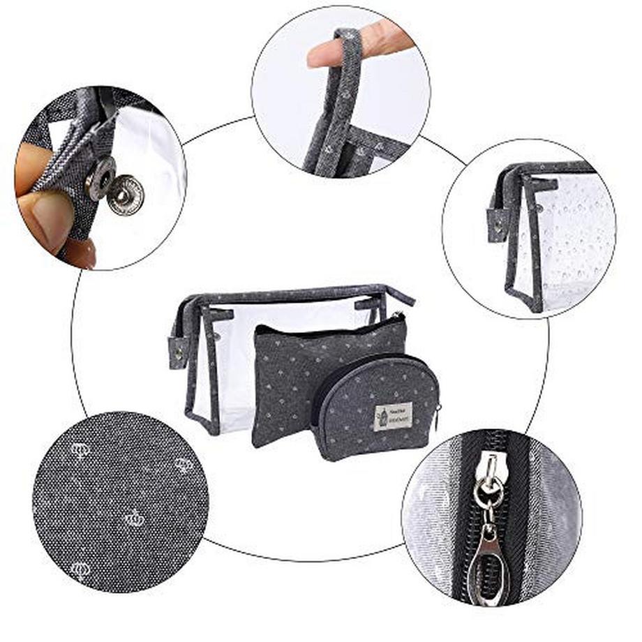 Only-bags.store Trousse de Toilette de Voyage Étanche  