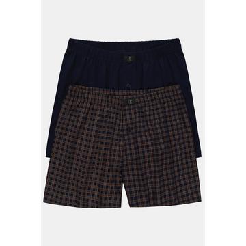 Boxershorts, 2er-Pack, weite Form, bis 7 XL