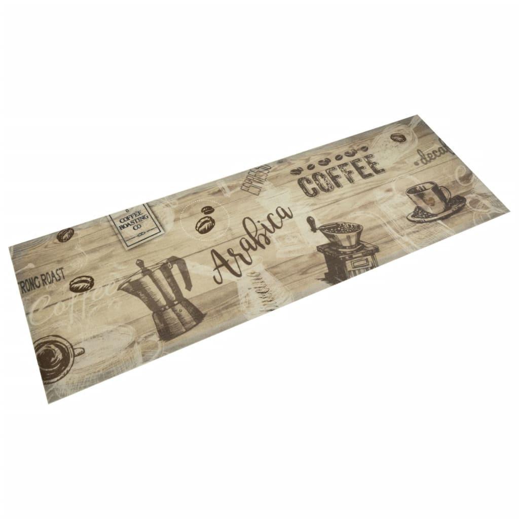 VidaXL Tapis de cuisine polyamide  