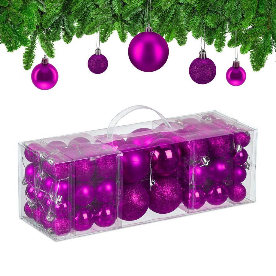 Ensemble de boules de Noël