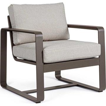 Fauteuil de jardin Merrigan café