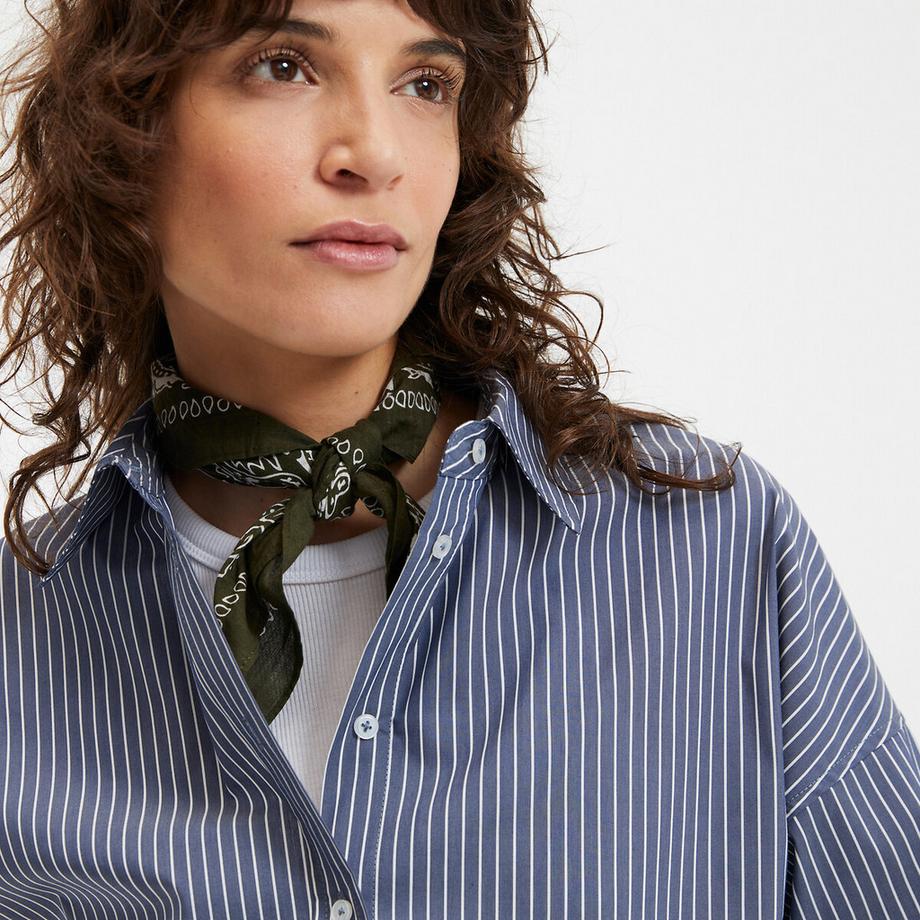 La Redoute Collections Signature Apolline Camicia Larga a Righe  