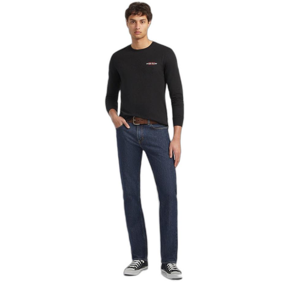 GUESS American Langarm Slim Fit T-Shirt  