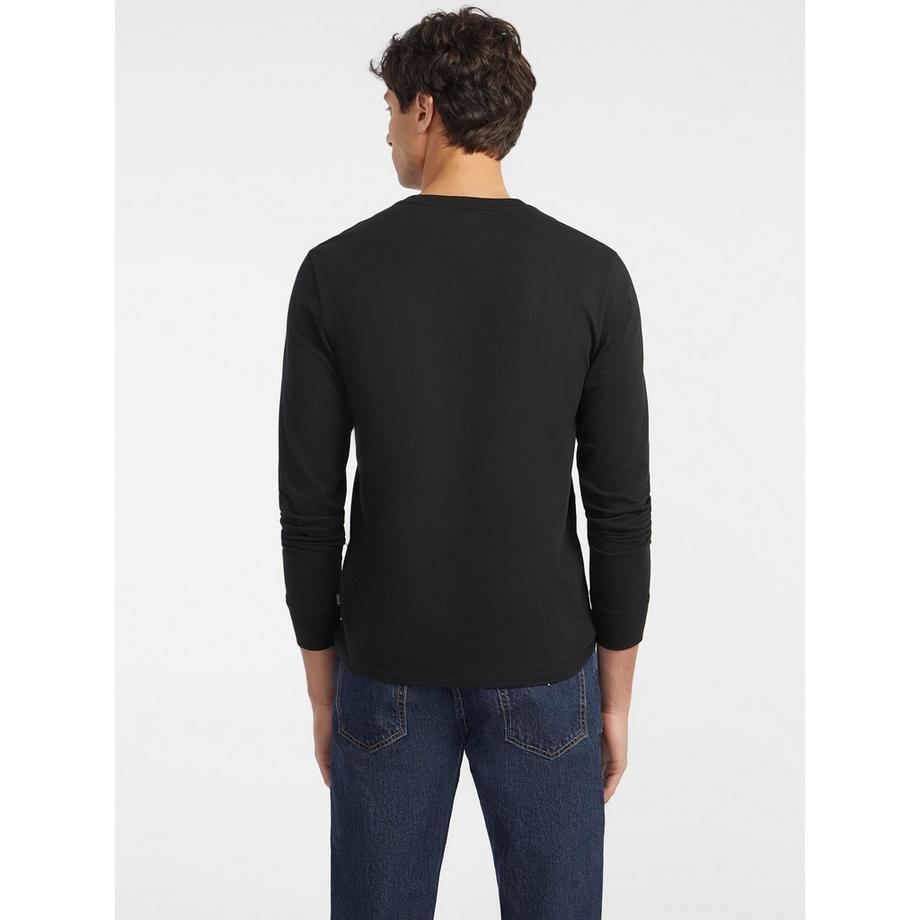 GUESS American Langarm Slim Fit T-Shirt  