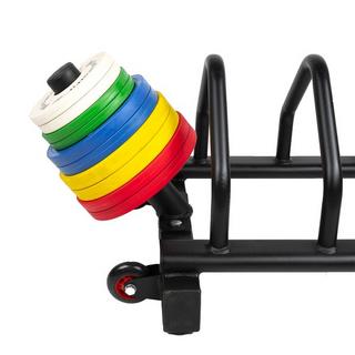 GladiatorFit  Stahlaufbewahrungsgestell auf Rollen für Gewichtsscheiben Ø 50mm GladiatorFit 