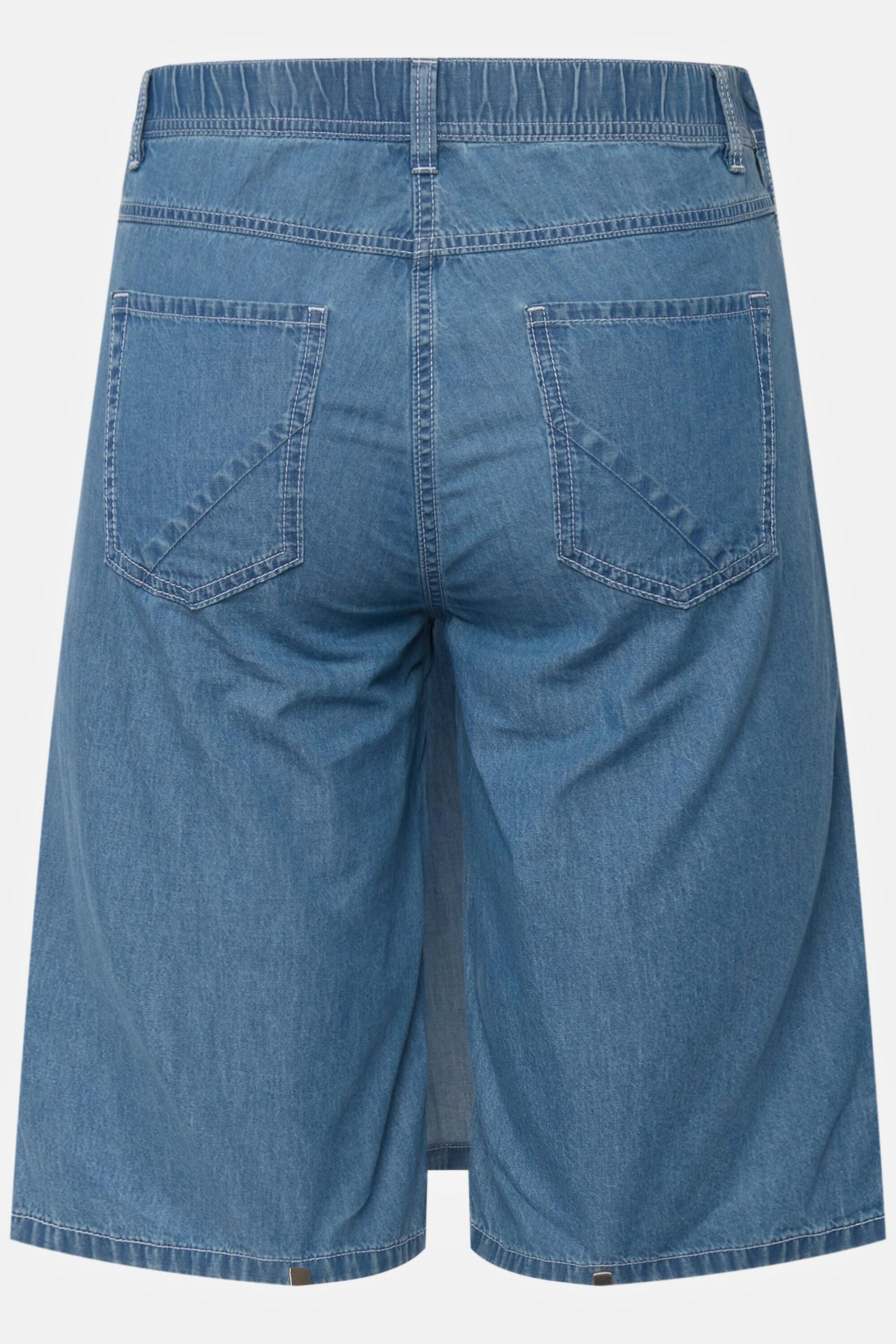 Ulla Popken Denim Skort Mary 5-Pocket Style Elastikbund  