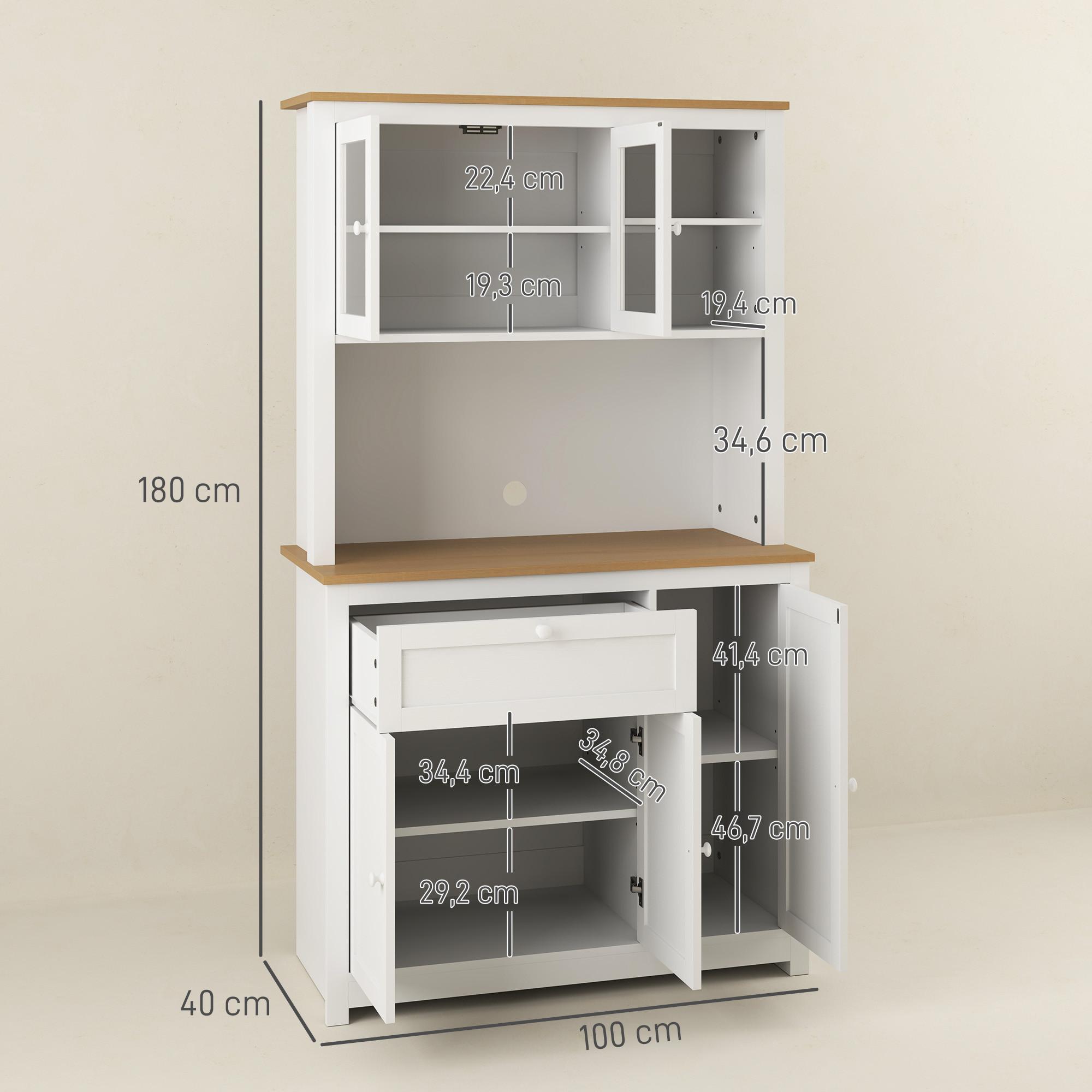 HOMCOM Küchenschrank  