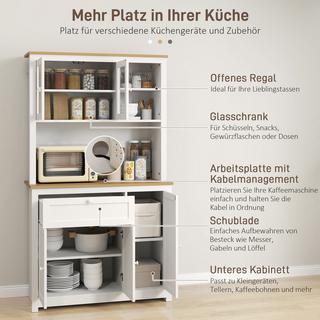HOMCOM Küchenschrank  