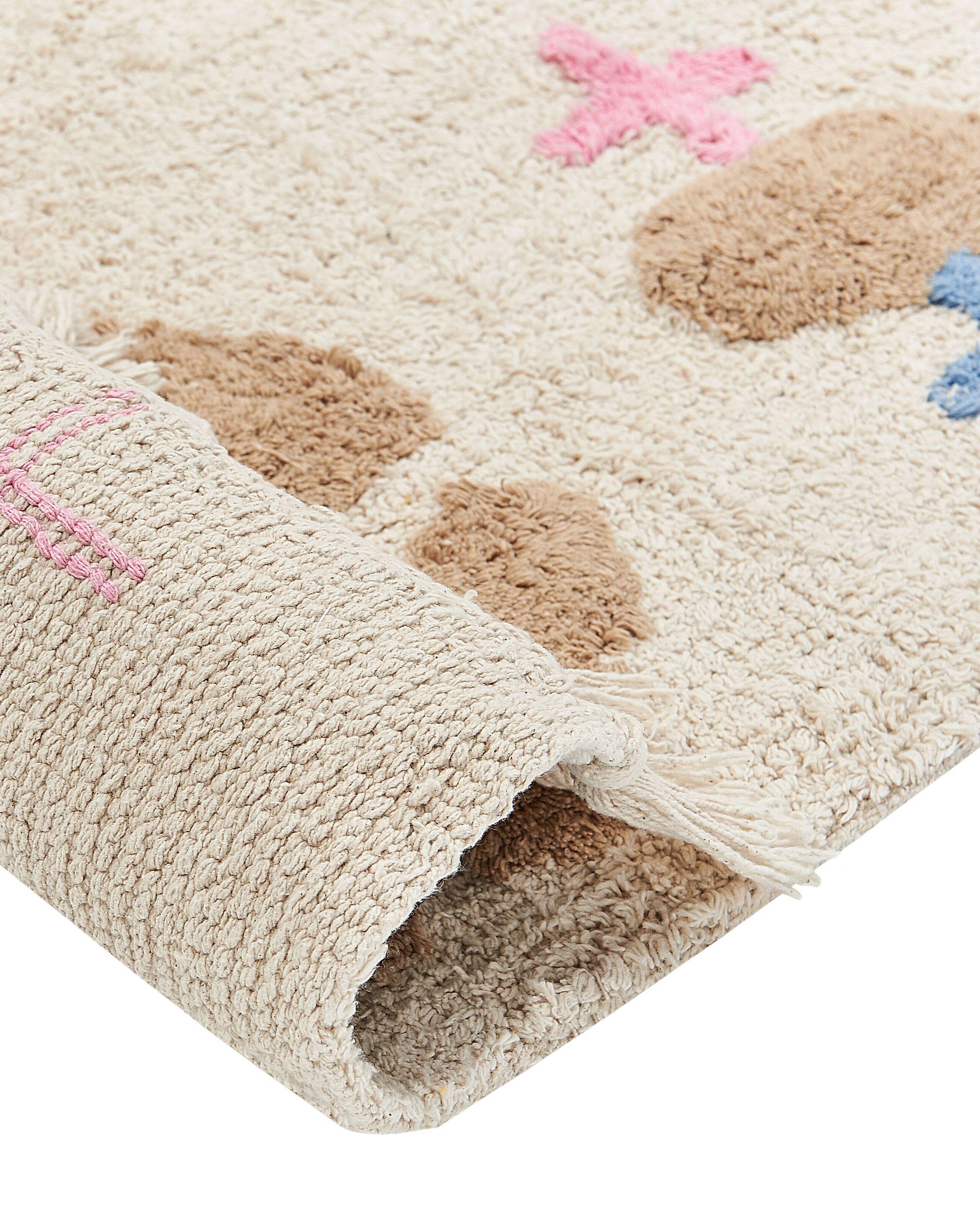 Beliani Tapis enfant en Coton Boho DARAN  