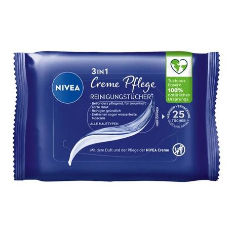 NIVEA  Reinigungstücher Creme Pflege 25er 