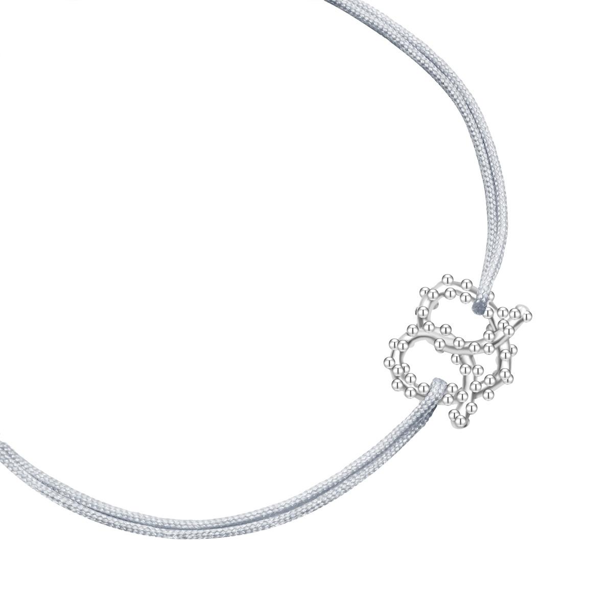 Glanzstücke München  Femme Bracelet Bretzel coeur 