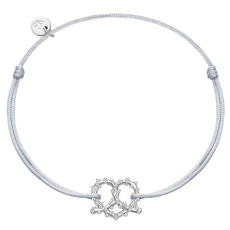 Glanzstücke München  Femme Bracelet Bretzel coeur 