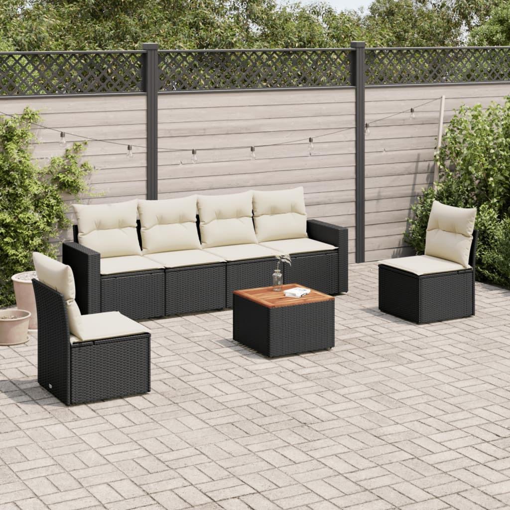 VidaXL Garten sofagarnitur poly-rattan  