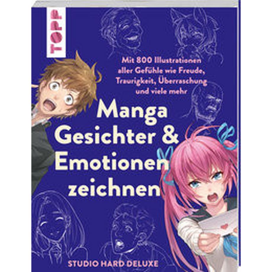 Frech  Manga Gesichter & Emotionen zeichnen 