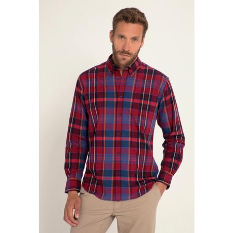 JP1880  Karohemd, Langarm, Buttondown-Kragen, Modern Fit 