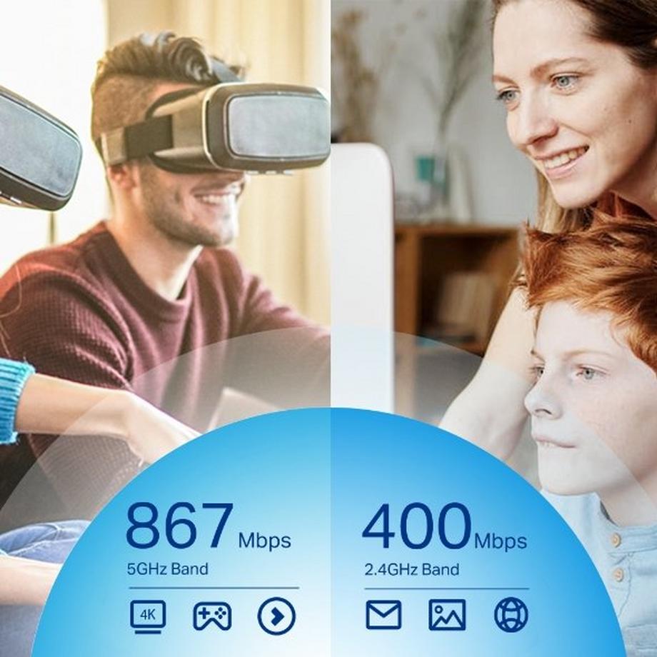 tp link  AC1300 Dual-High-Gain-Antennen WLAN-USB-Adapter 