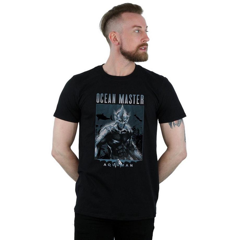 DC COMICS Aquaman Ocean Master T-Shirt Stampata  