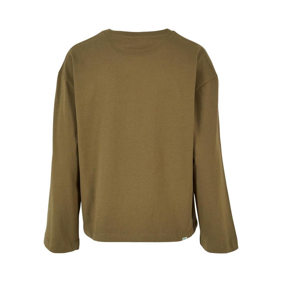 URBAN CLASSICS Oversized Bio-Baumwolle Langarmshirt  